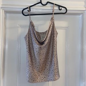 Silky top sooo cute light pink blush color